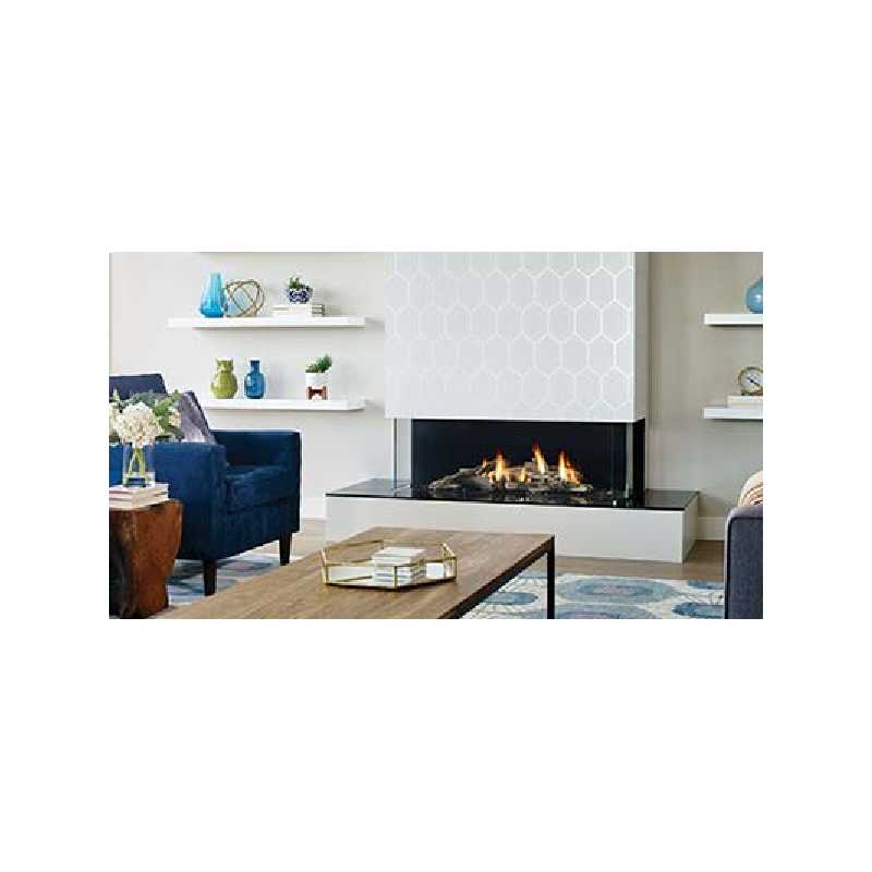 San Francisco Bay 40 Gas Fireplace, City Series Modern Gas Fireplaces, Grills, Miami FL